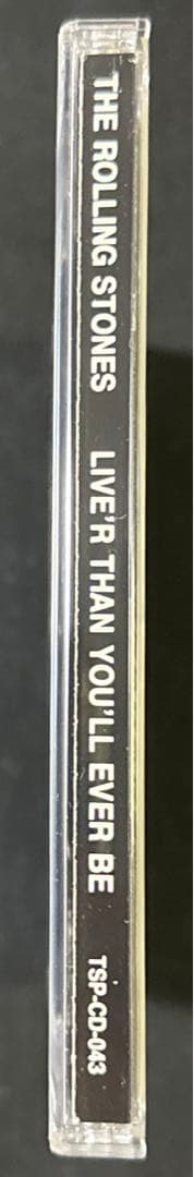 ローリング・ストーンズ / LIVE'R THAN YOU'LL EVER BE