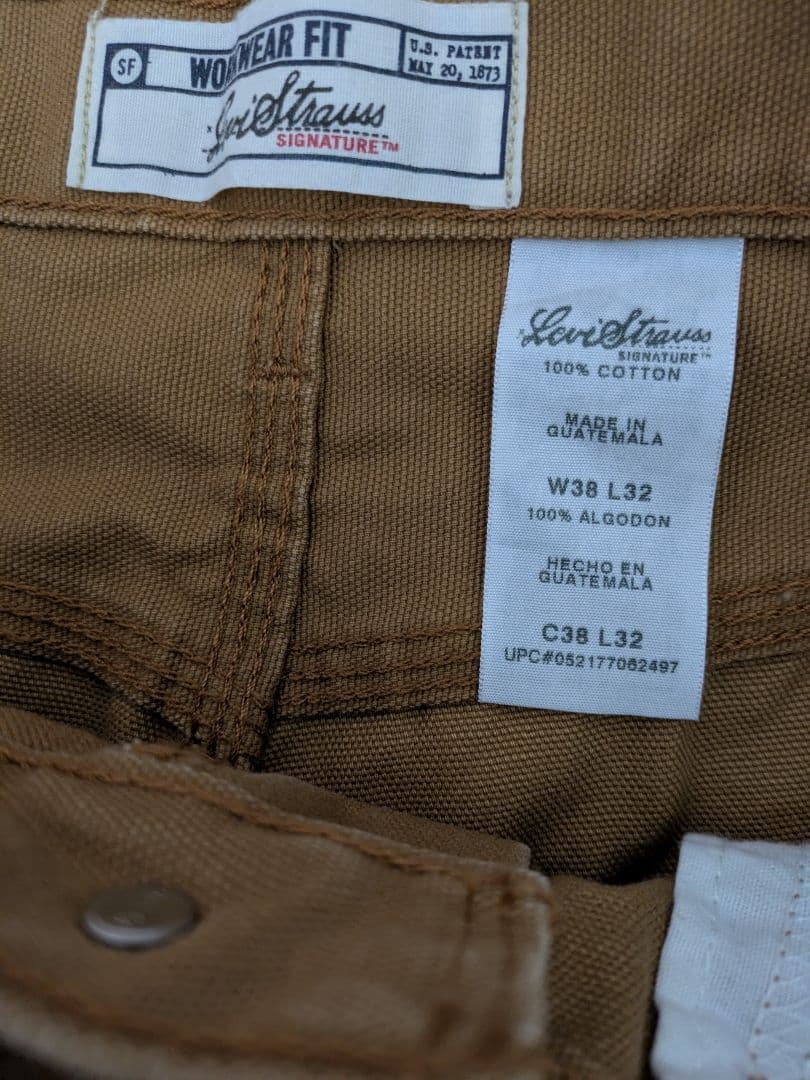 Levi's リーバイス ダック ダブルニー ペインターパンツ w38 c21