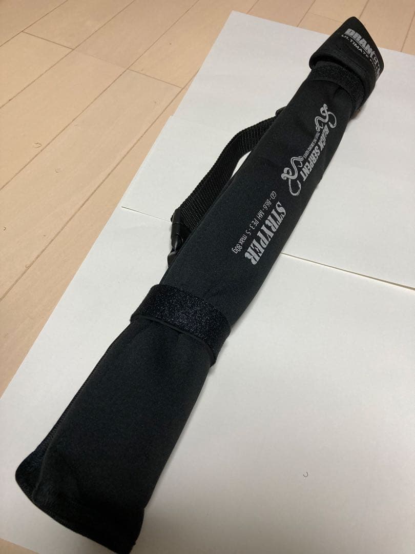 ドランクレイジー ブラックサーペント 怪魚ロッド 6.6ft パックロッド