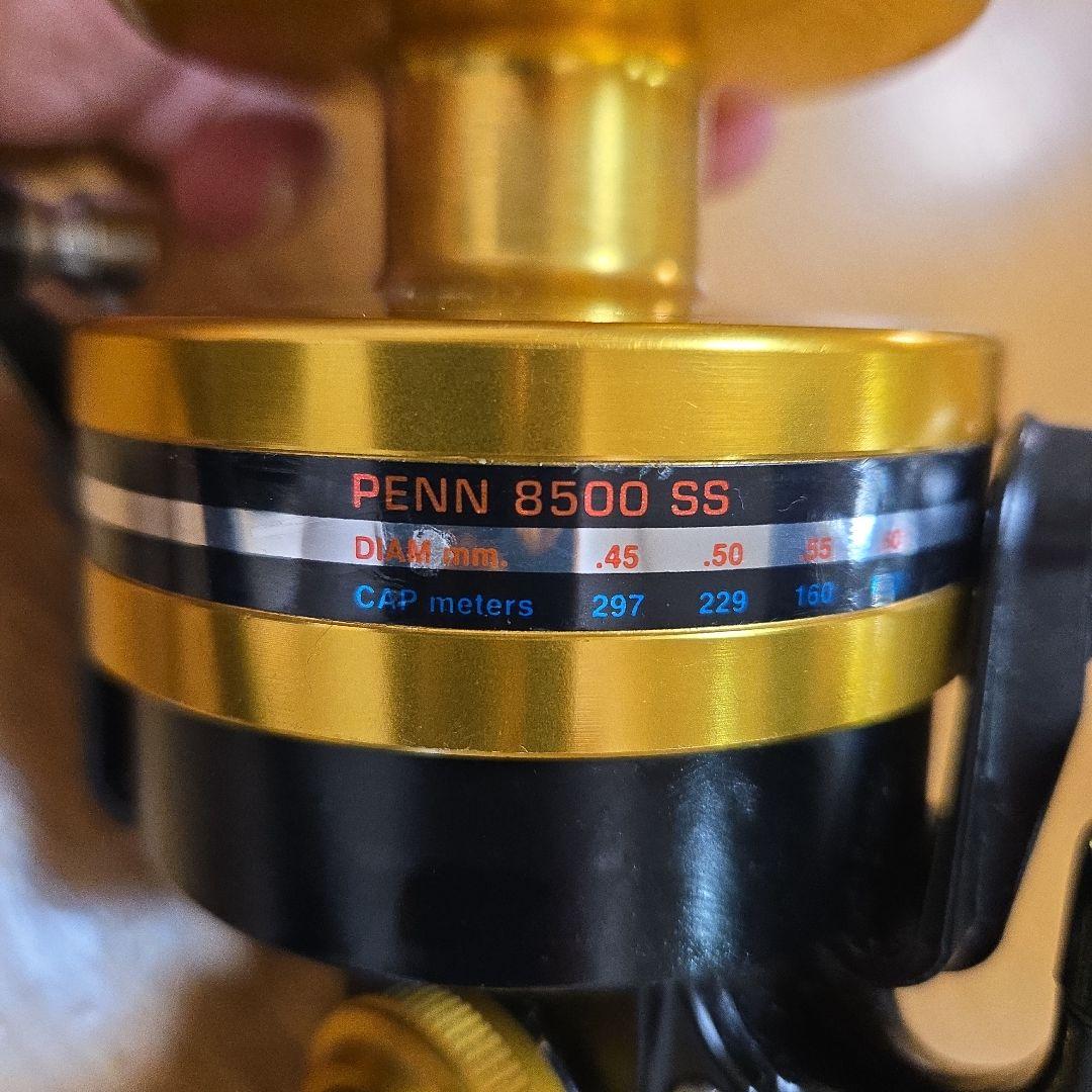 値下【希少・美品】PENN 8500SS スピンフィッシャー（スペアスプール付)