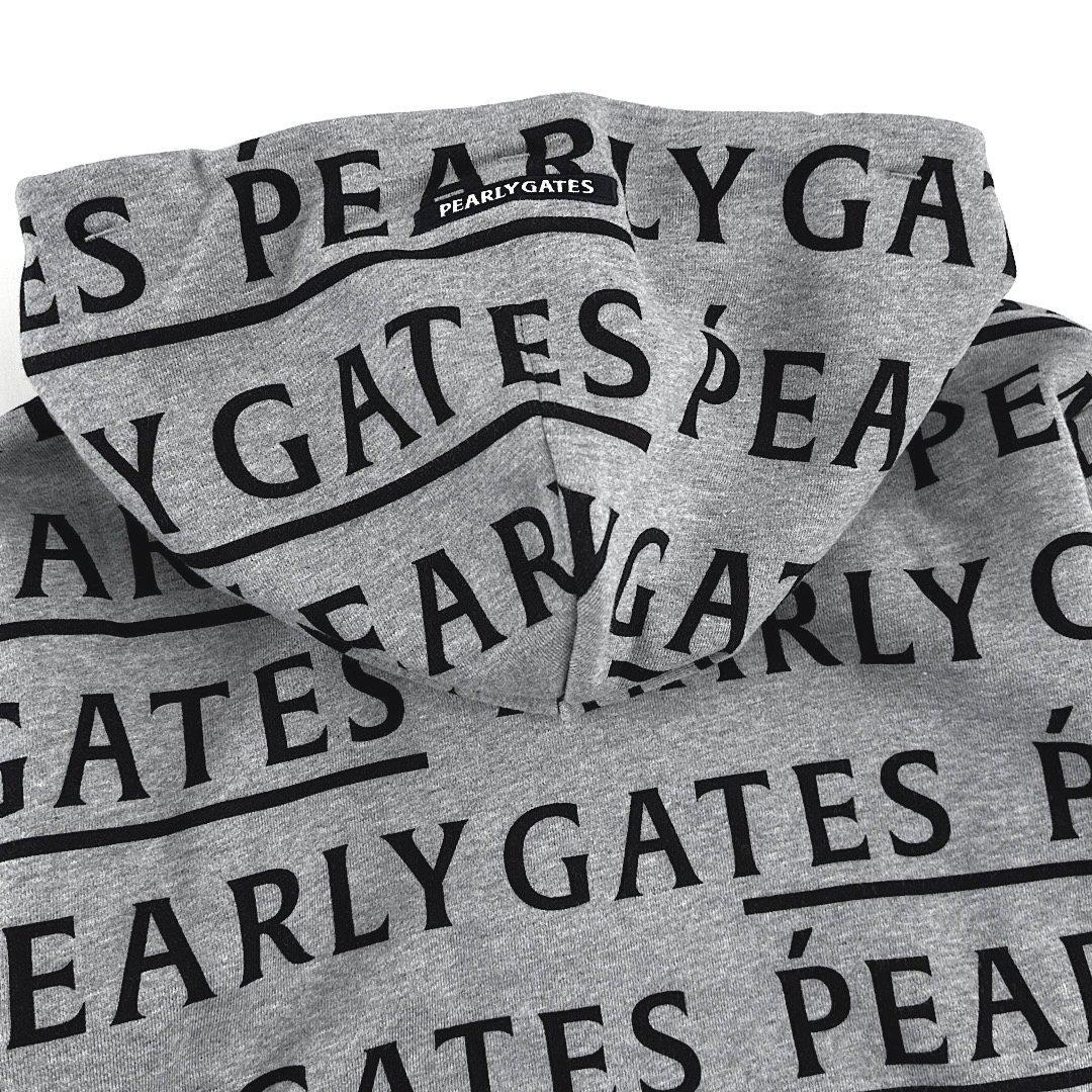 206 新品タグ付き パーリーゲイツ メンズ パーカー サイズ4 M グレー