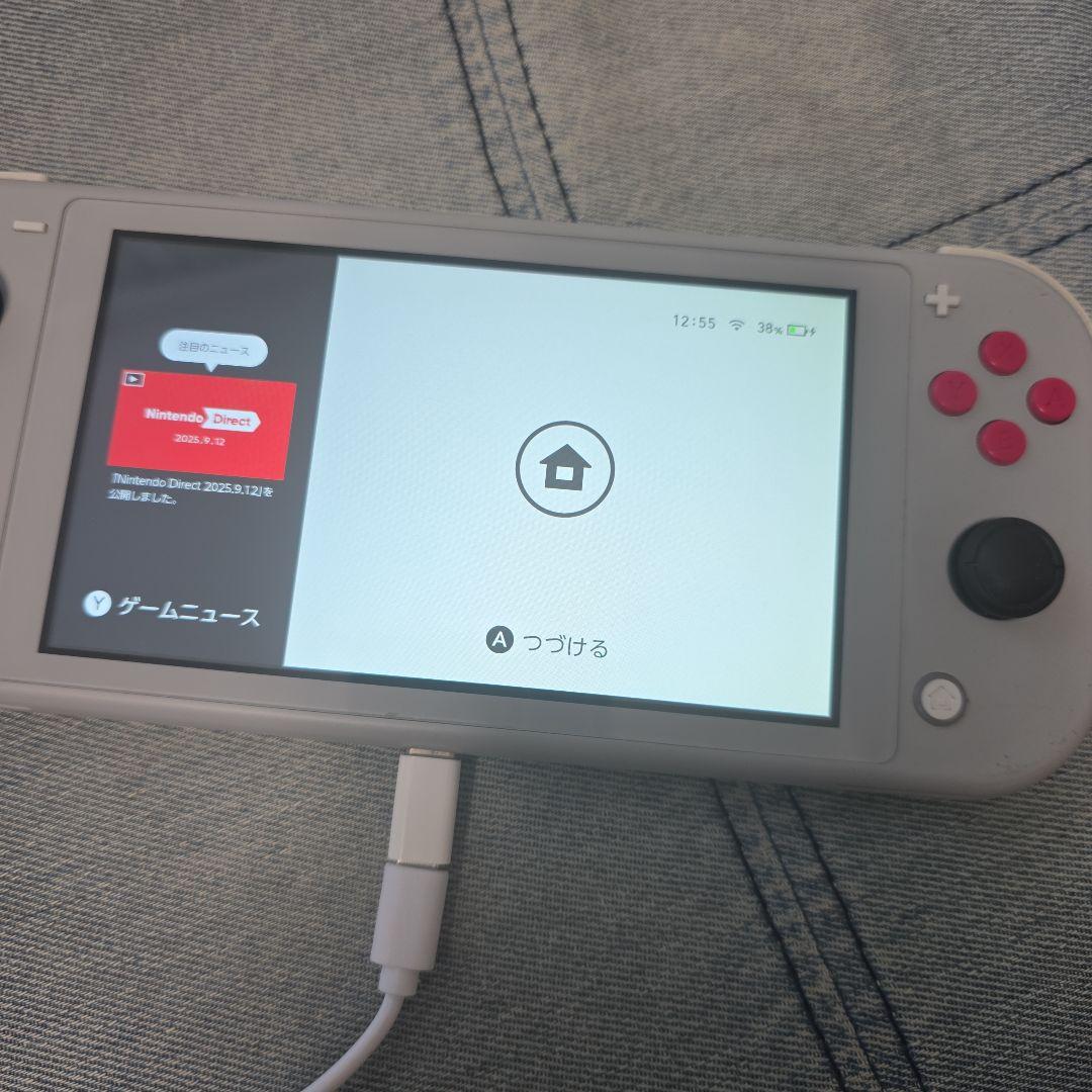 任天堂　Switch スイッチ Lite ザシアン・ザマゼンタ　ジャンク