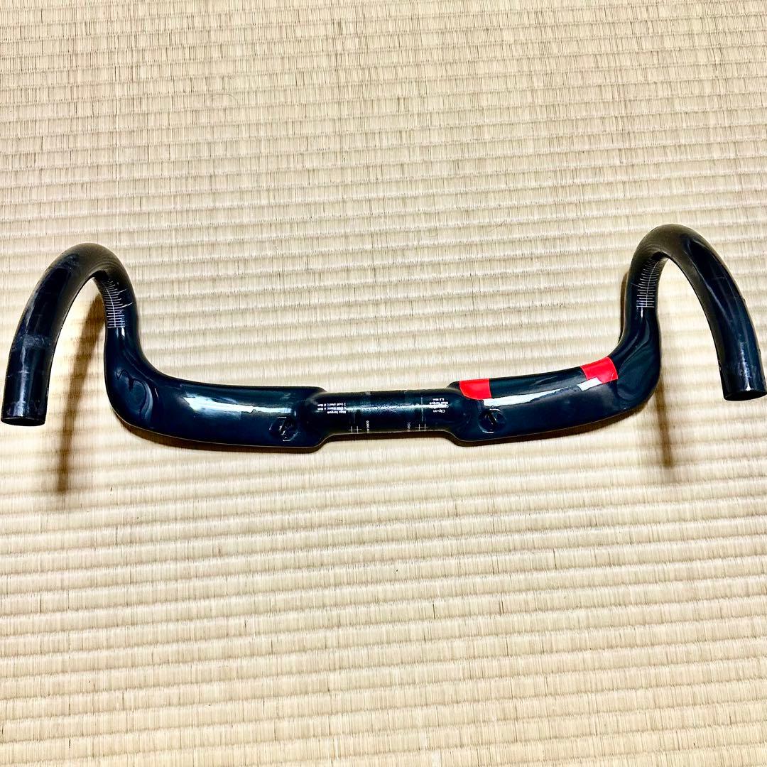 3T AERONOVA TEAM ハンドル 420mmカーボン エアロハンドル