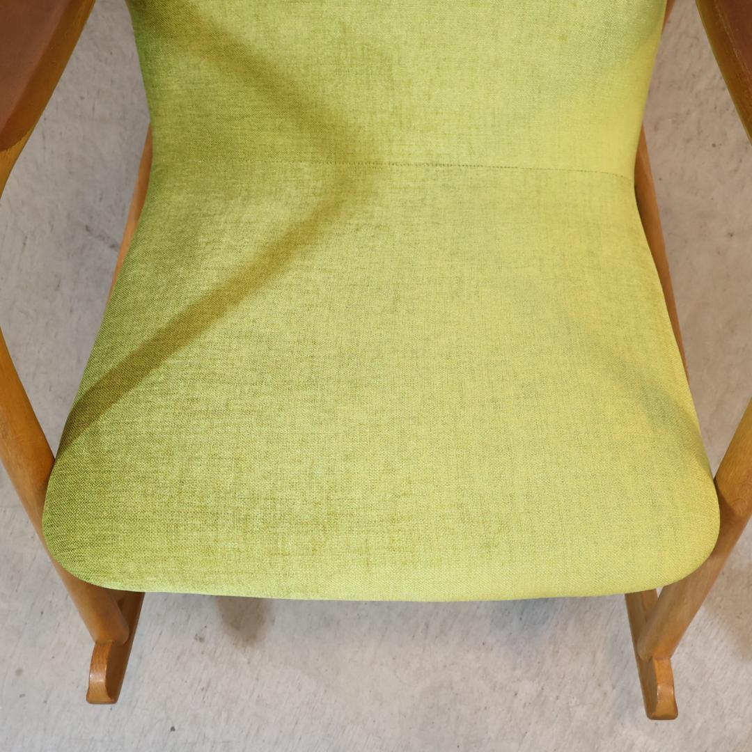 AKIMOKU 秋田木工 No.1 ロッキングチェア チーク材 曲木 揺り椅子