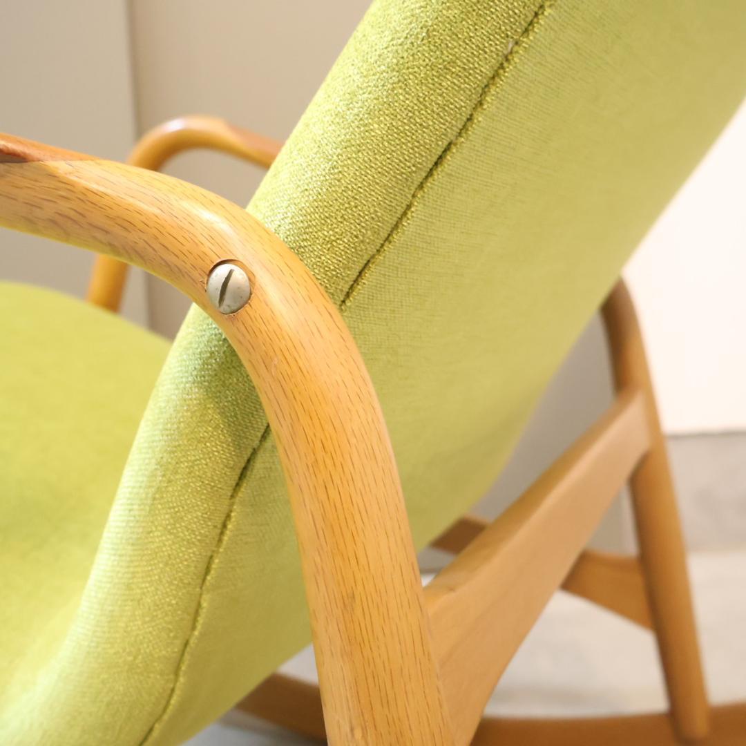 AKIMOKU 秋田木工 No.1 ロッキングチェア チーク材 曲木 揺り椅子