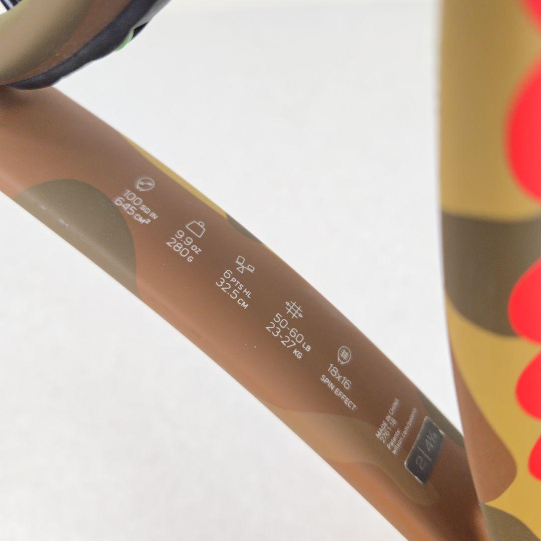 【美品】ウィルソン BURN 100LS G2 Wilson カモフラ 迷彩