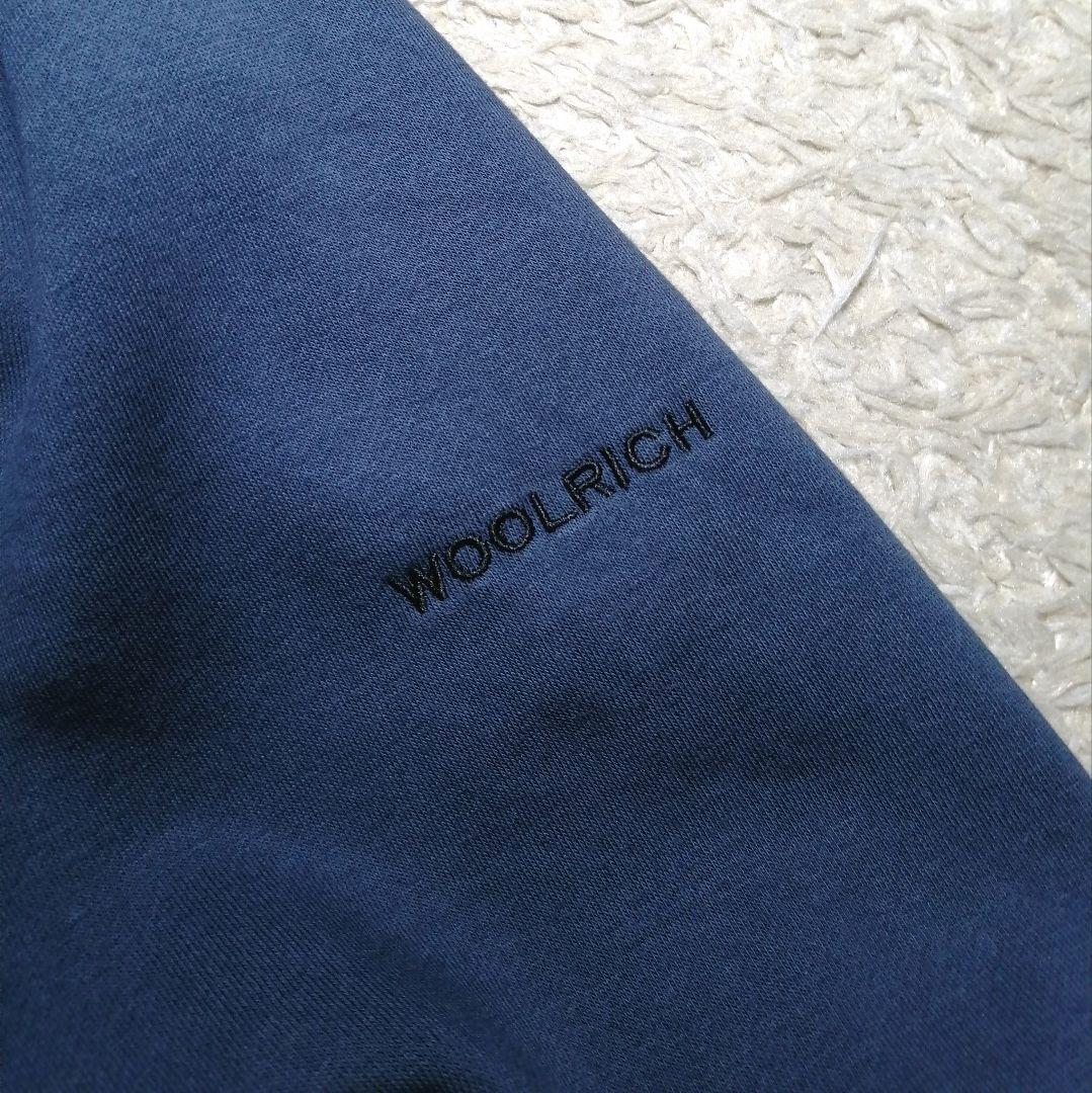 ◆ウールリッチ◆プルオーバー パーカー XL 高級レア ネイビーグリーン ゴルフ