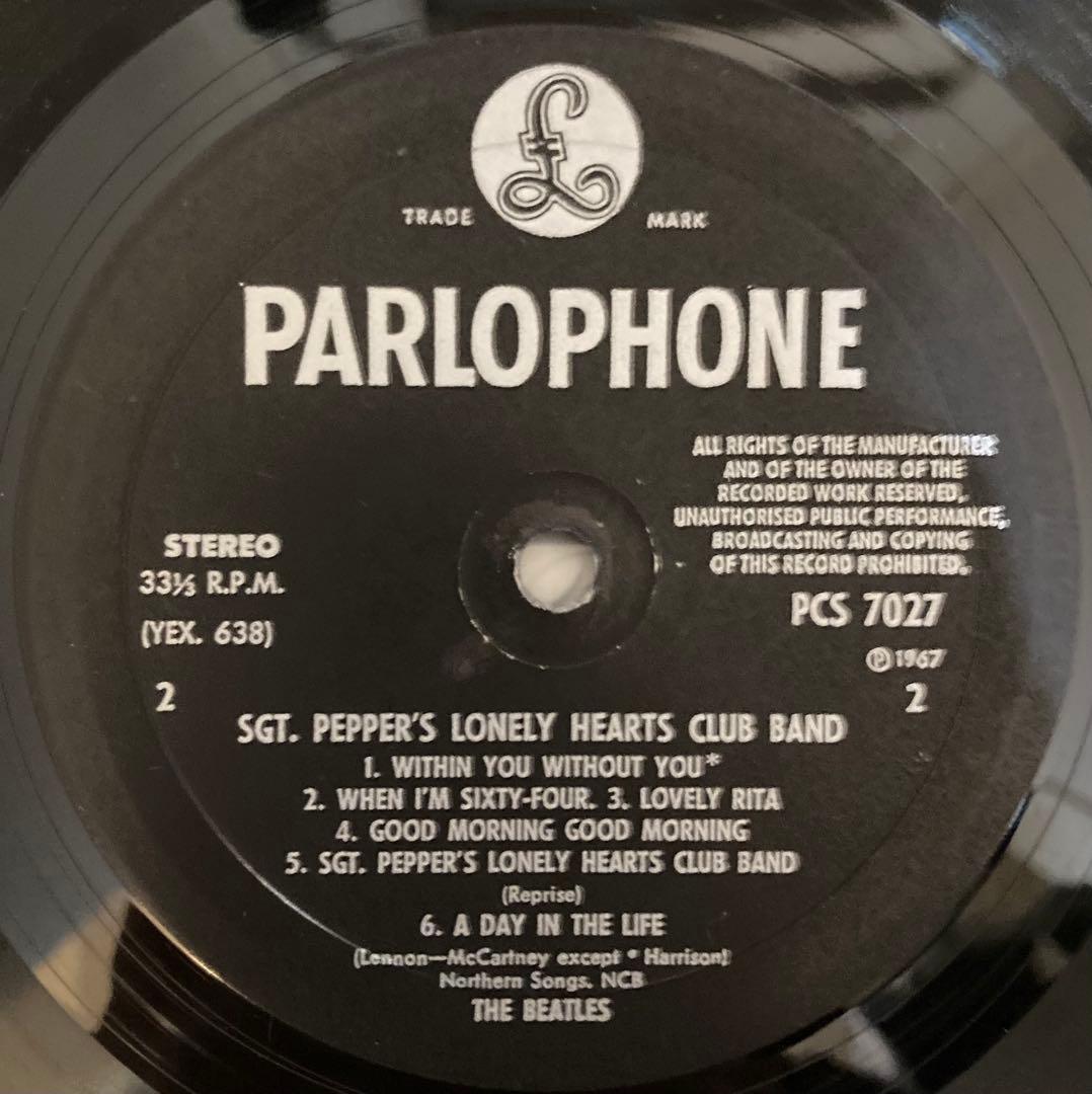 稀少ノルウェーオリジナルSgtサージェントBeatlesビートルズレコード