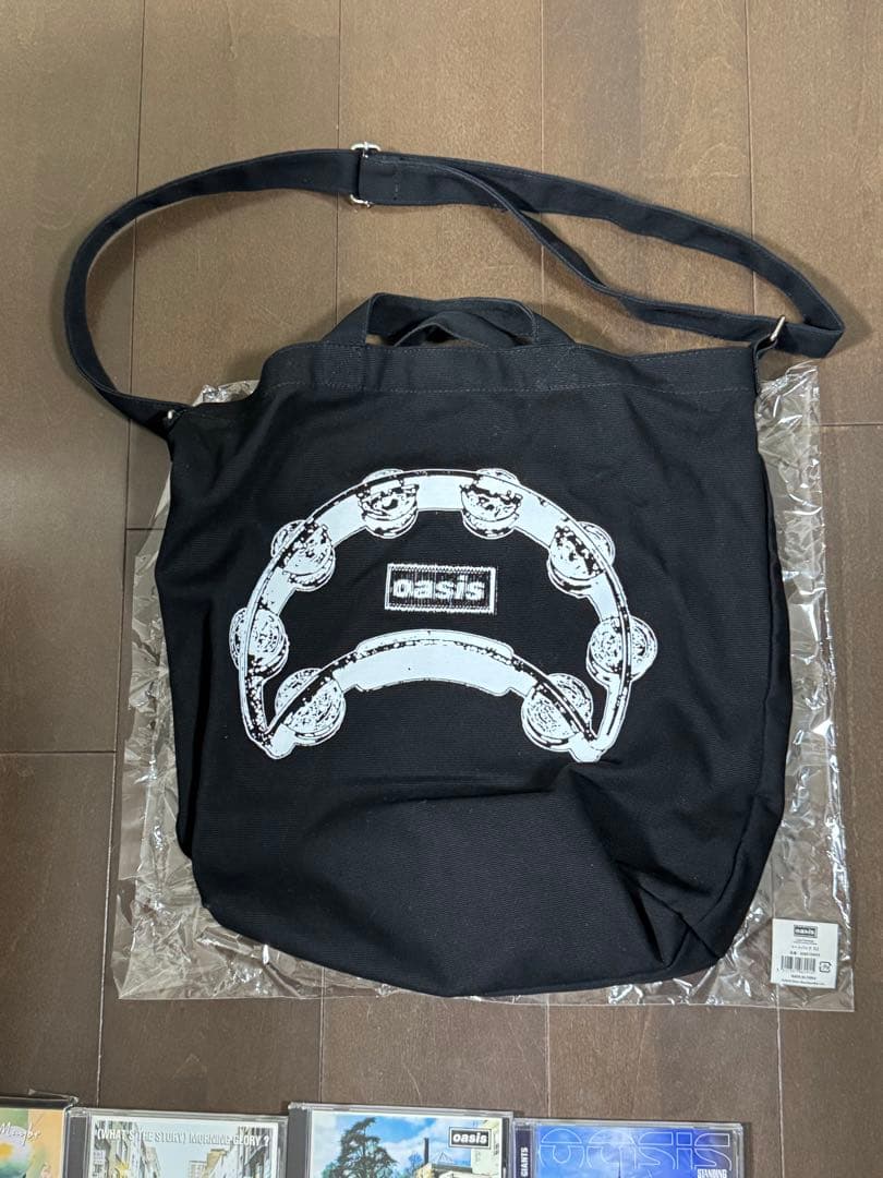 oasis CD DVD トートバッグ ミニタオル ピンバッジ オアシス