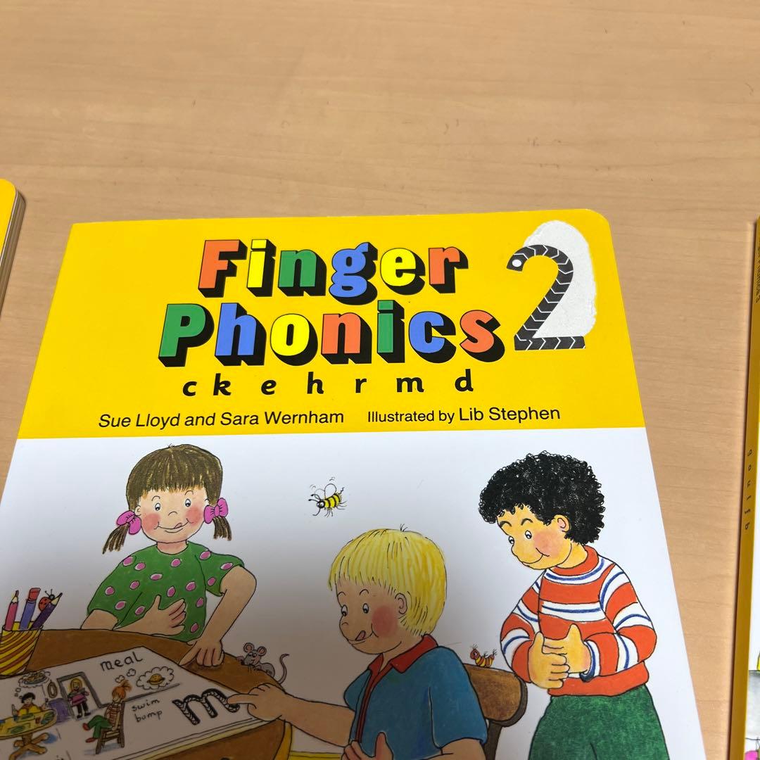 finger phonics 7冊セット　jolly phonics