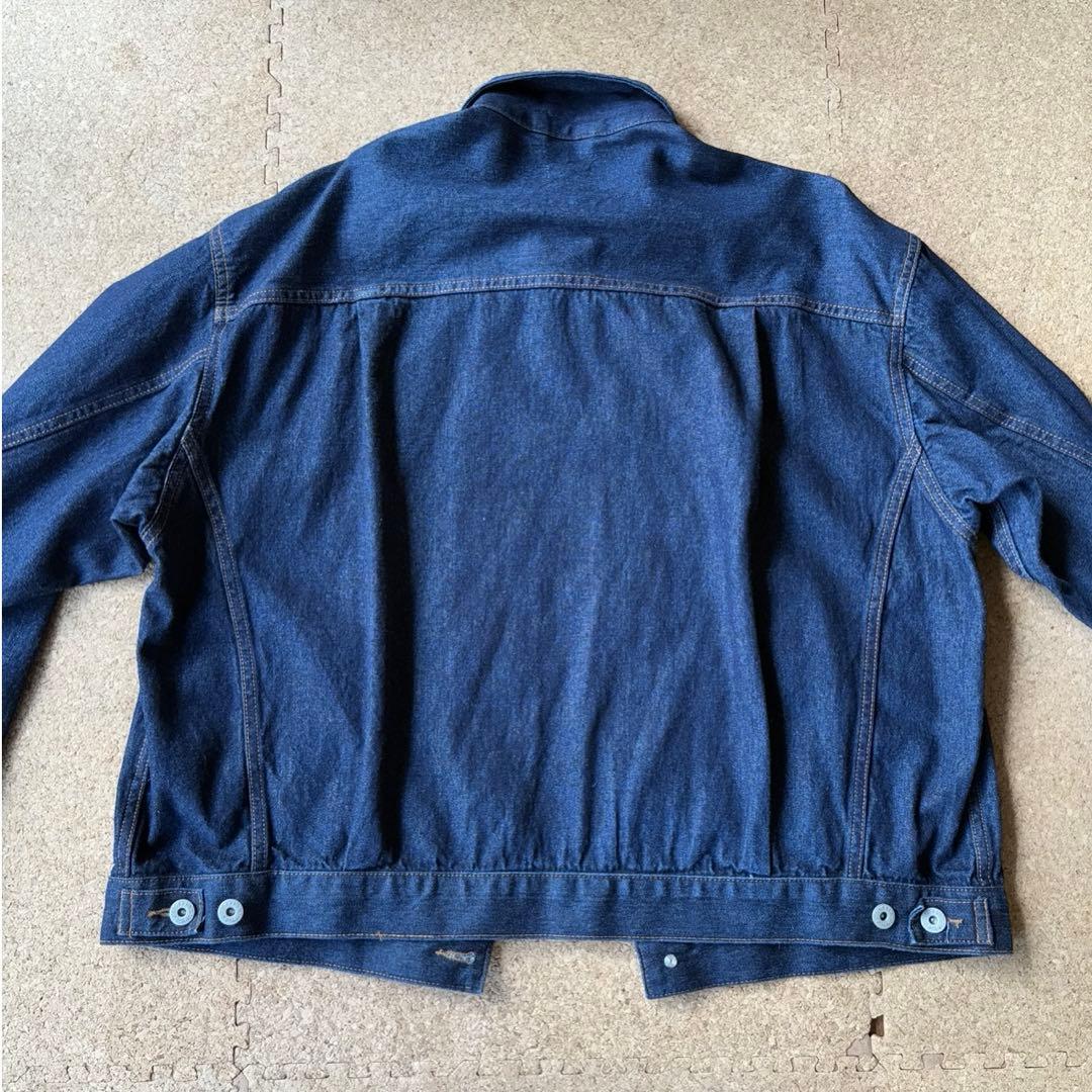 極美・濃紺【backnumber・2ndタイプ・デニムジャケット・Gジャン】M