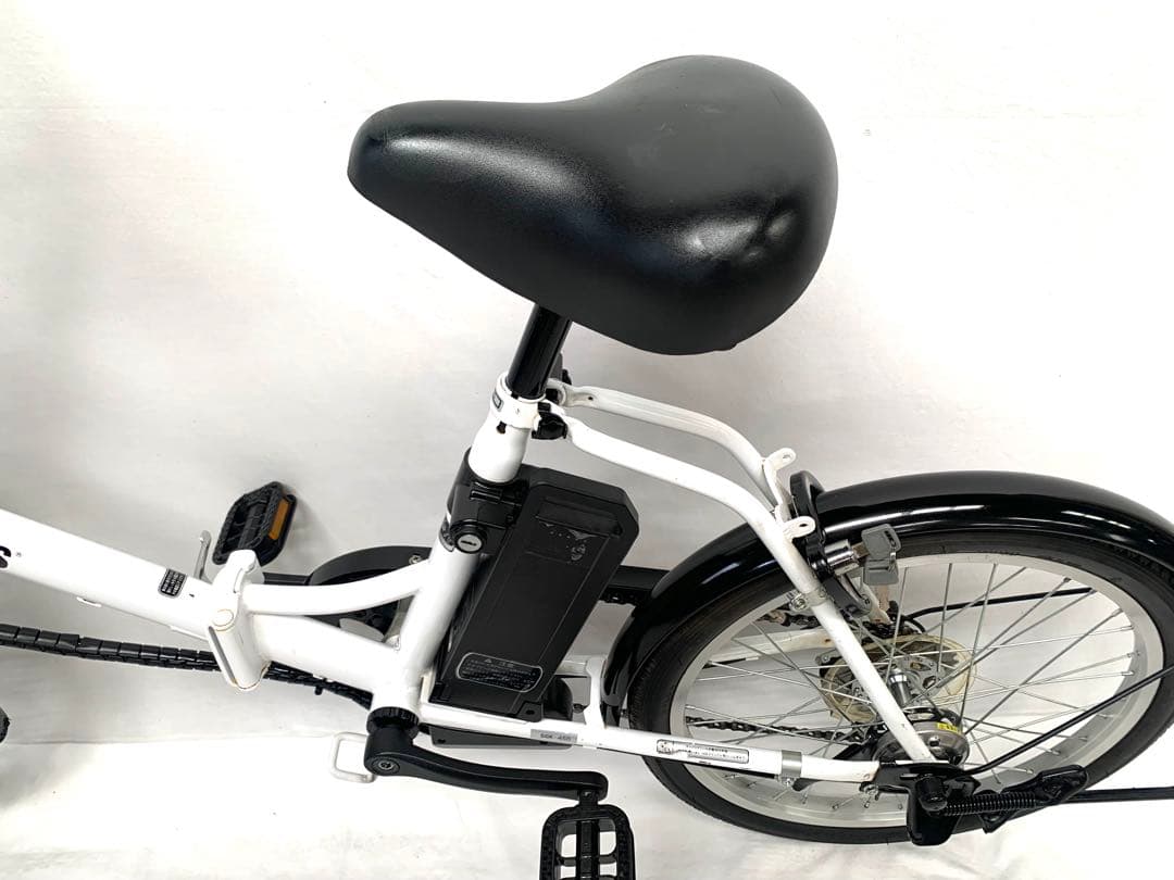 【即乘】送料無料GRAPHIS折り畳み電動アシスト自転車SHIMANO動作確認済