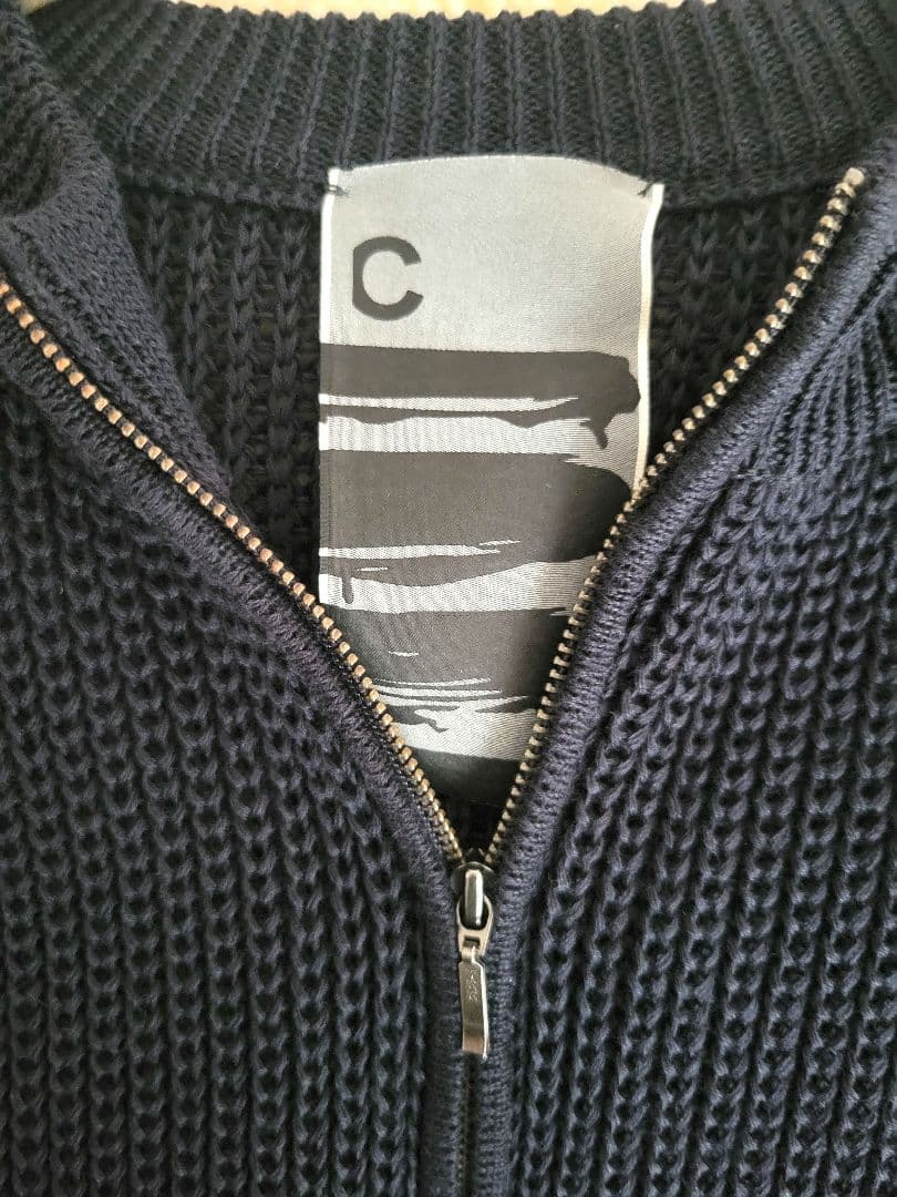 RURU 【美品】カオス☆アイリーニットベスト ネイビー