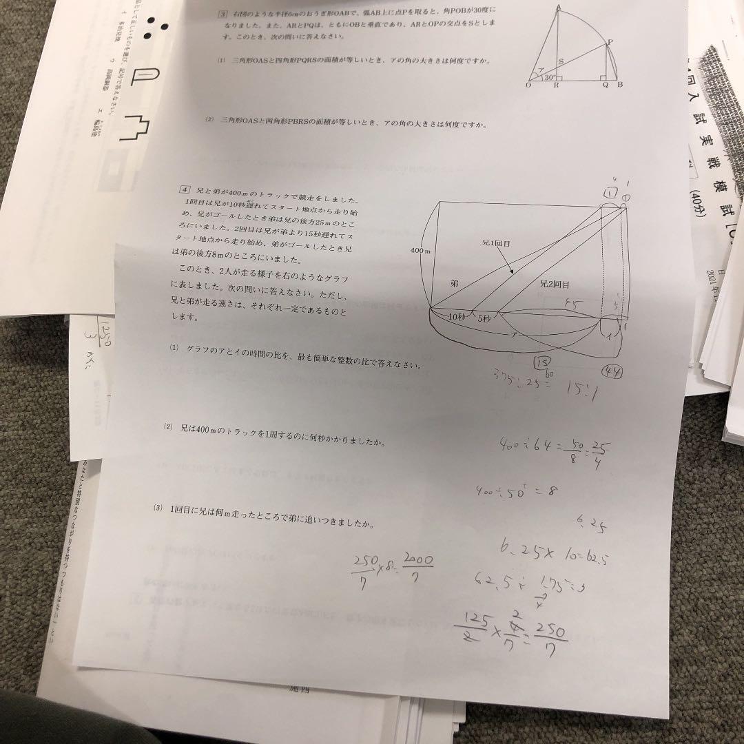 日能研関西　６年　入試実戦模試全6回　2021年度版　中古