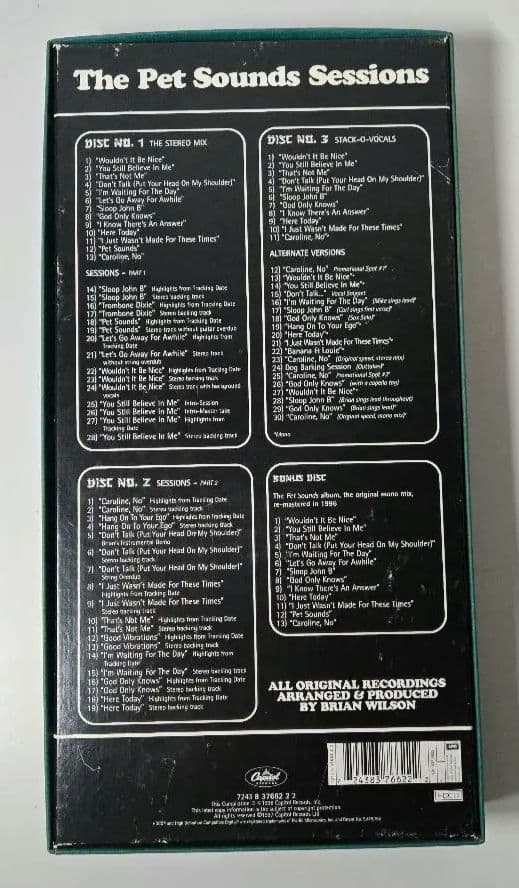 洋楽 The Beach Boys The Pet Sounds Sessions