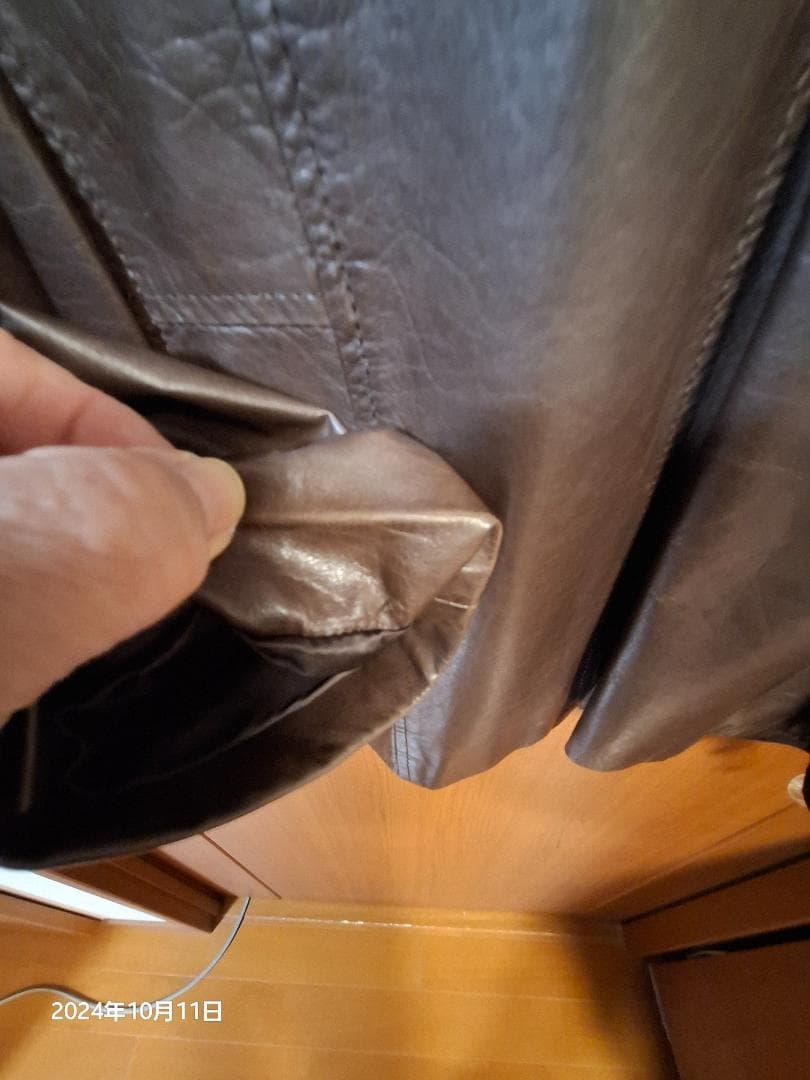 大幅再値下げ❗おしゃれなポールスミスの皮ジャケット　メンズ　Mサイズ