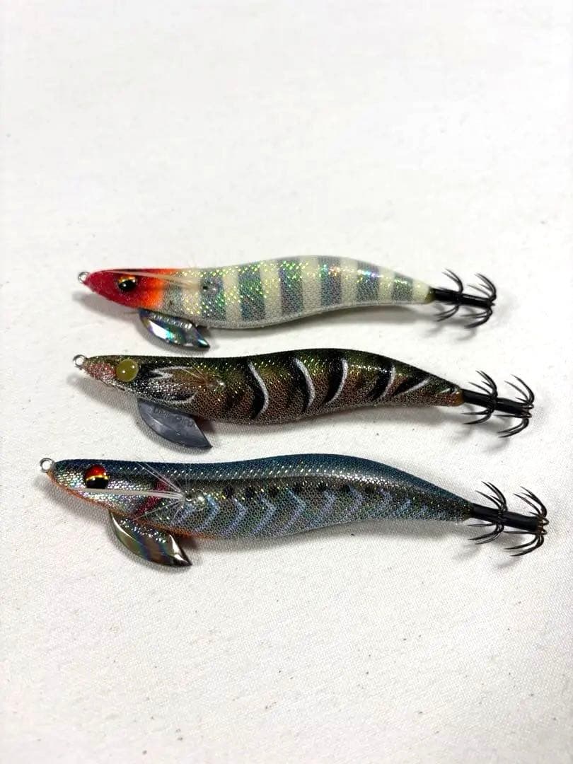 エギ 11本セット 有名メーカーまとめ売り 「ケース付き」