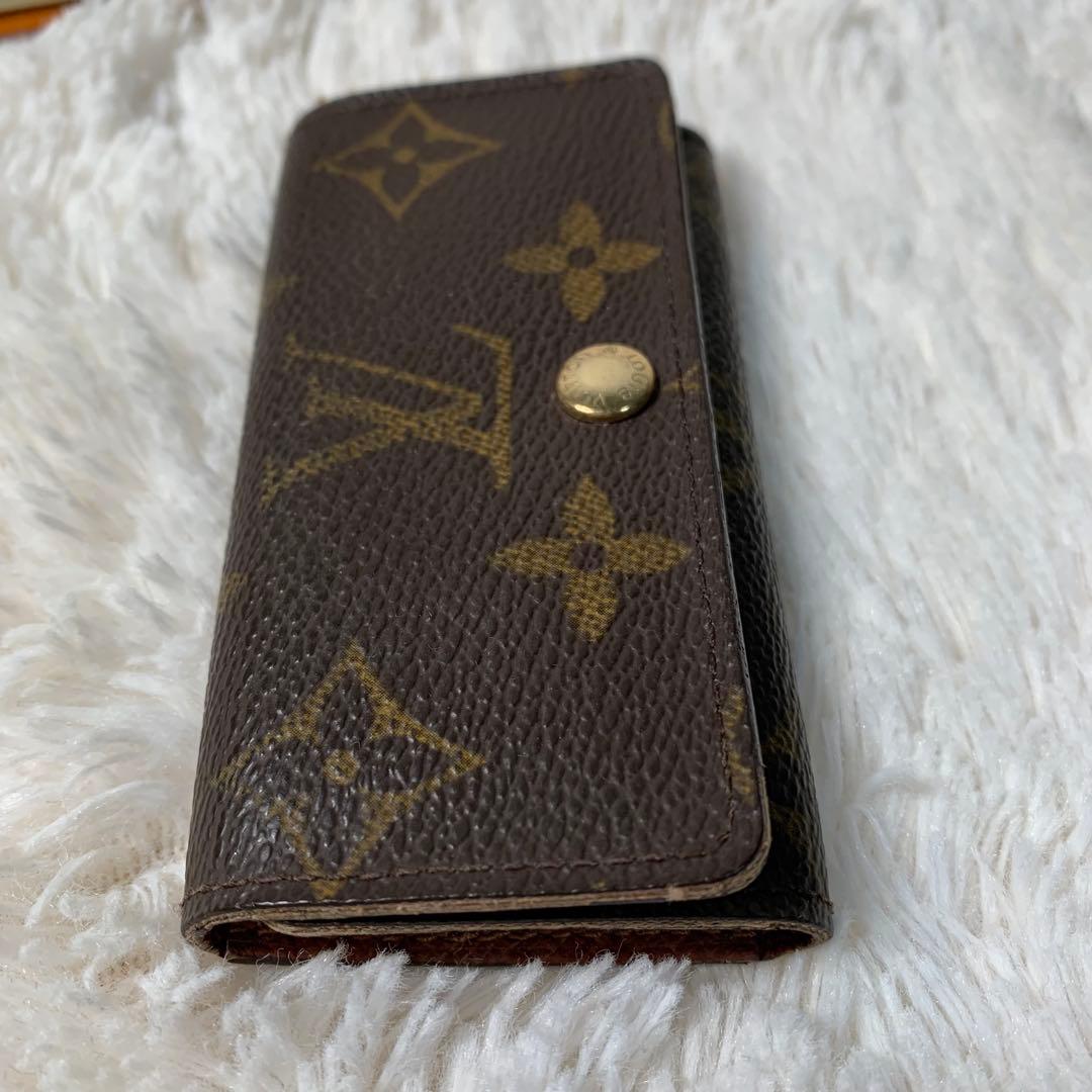 美品✨ルイヴィトン キーケース モノグラム ミュルティクレ4 M69517