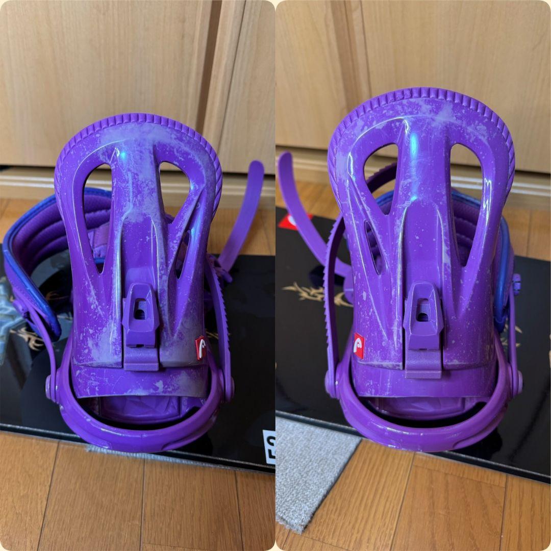 2点セット HEAD スノーボード 152cm 初心者 バイン