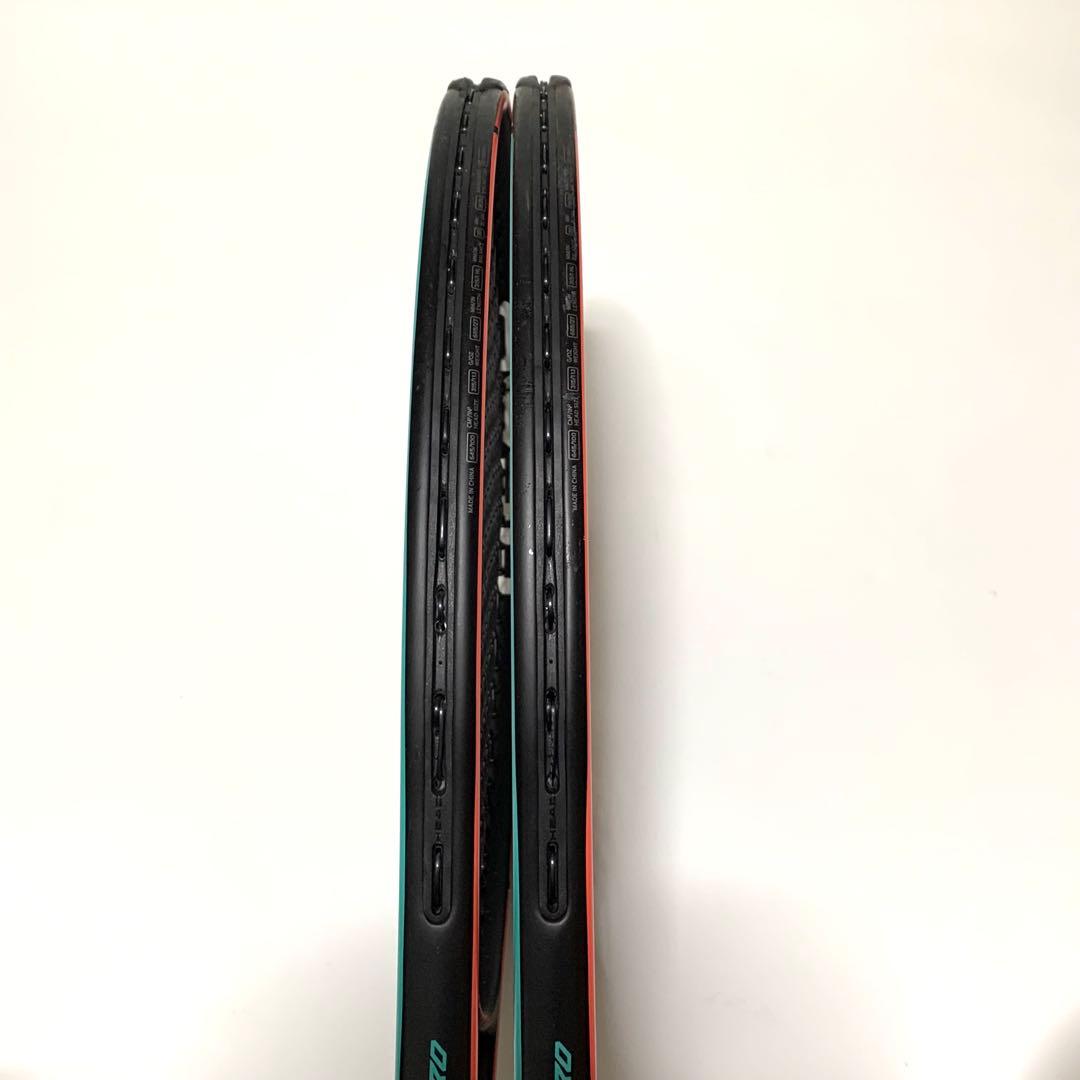 HEAD2本【グリップ新品】GRAVITY PRO GRAPHENE360