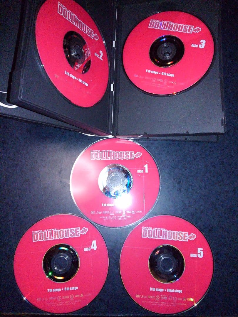 セル盤・特典映像　ドールハウス　特命女性捜査班　DVD-BOX　松下由樹