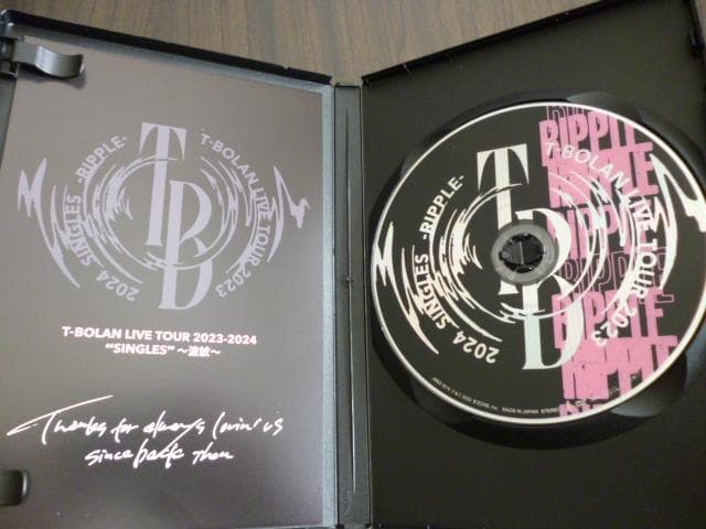 ミュージック T-BOLAN LIVE TOUR 2023-2024 SINGLES DVD