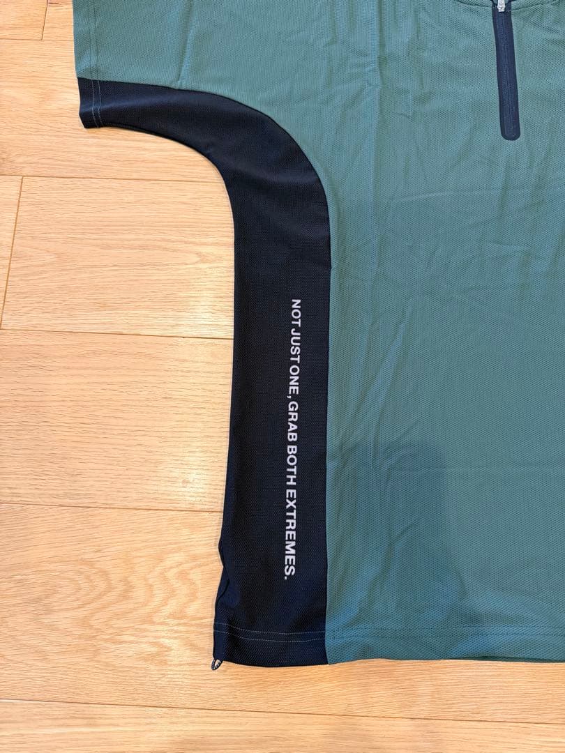 RUFFLOG 半袖 襟付きシャツ　カーキ