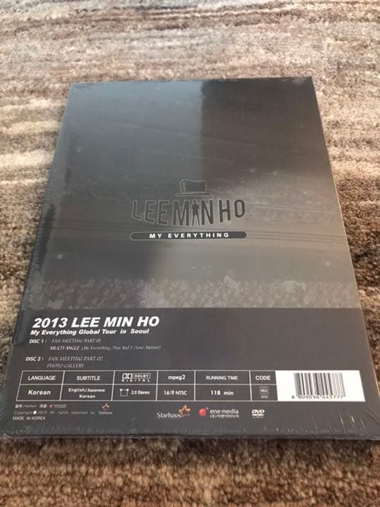 【未開封】イ・ミンホ My Everything Global Tour