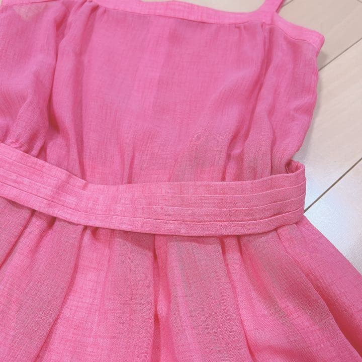 レトロワンピ♡代官山SLOWヴィンテージチューリップ刺繍ワンピース