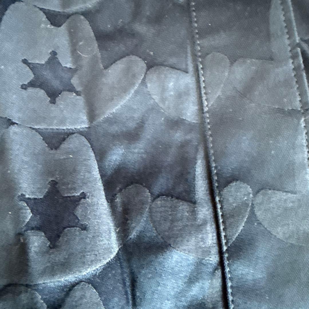 Callaway ネイビー スカート、LL.星の模様で可愛いです。巻きスカート風