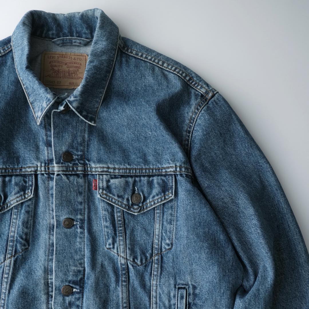 ジャケット・アウター Levi's 90s 70503 02 Denim Jacket Blue XL