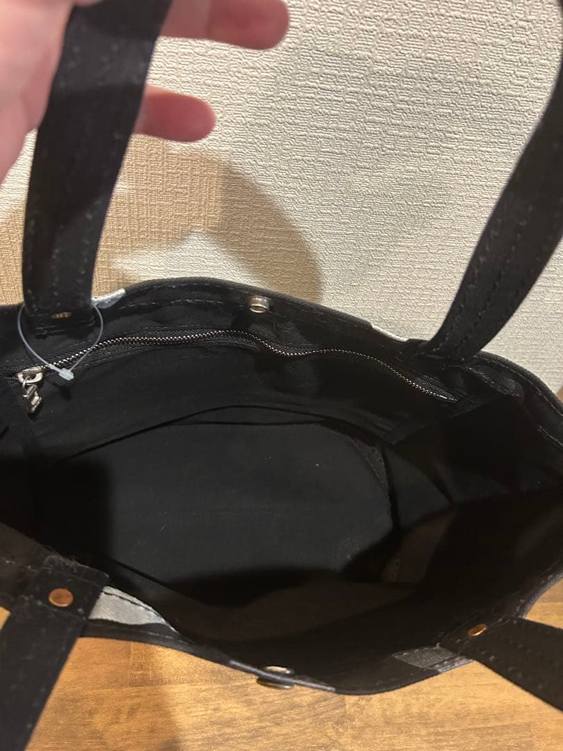 一澤信三郎帆布（京都）ドット柄トートバッグ