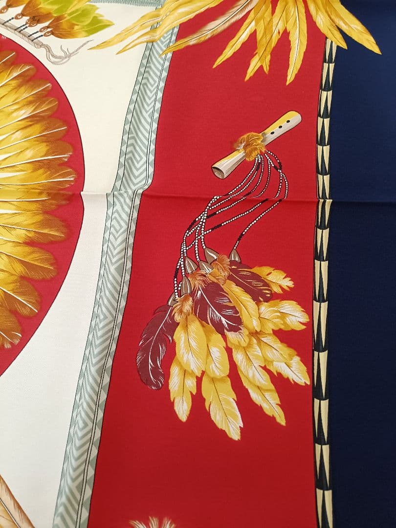 ★未使用級美品★HERMÈS 　シルクスカーフ 　ブラジル