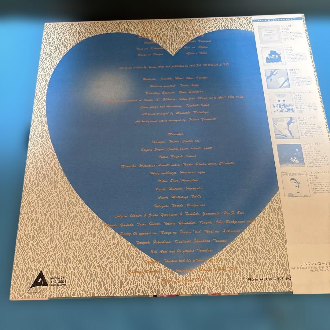 ビートルズと荒井由実とピンクレディーのLPレコードまとめて