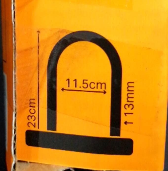 Halfords ハルフォーズ イギリスブランド ダイヤル式ロック Dロック