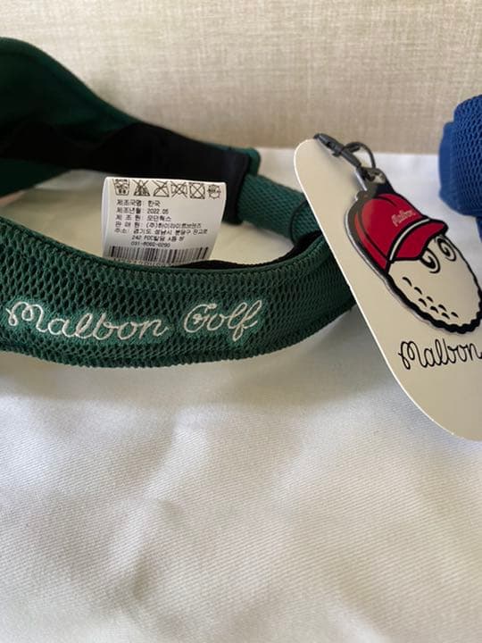 Malbon golf マルボンゴルフサンバイザ