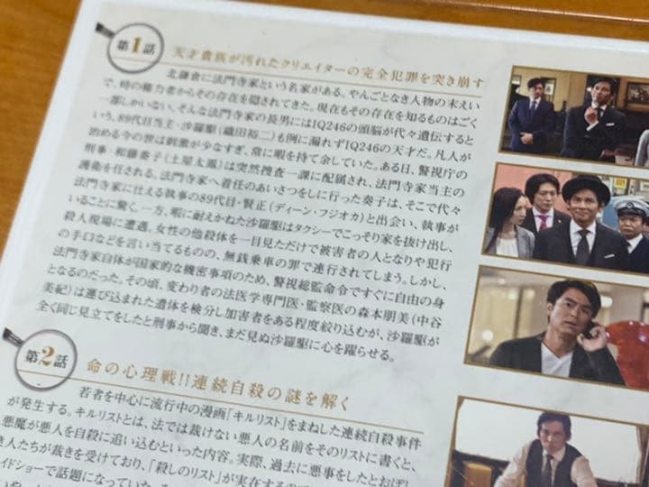 【送料無料】IQ246～華麗なる事件簿～ DVD 全巻セット 織田裕二 土屋太鳳