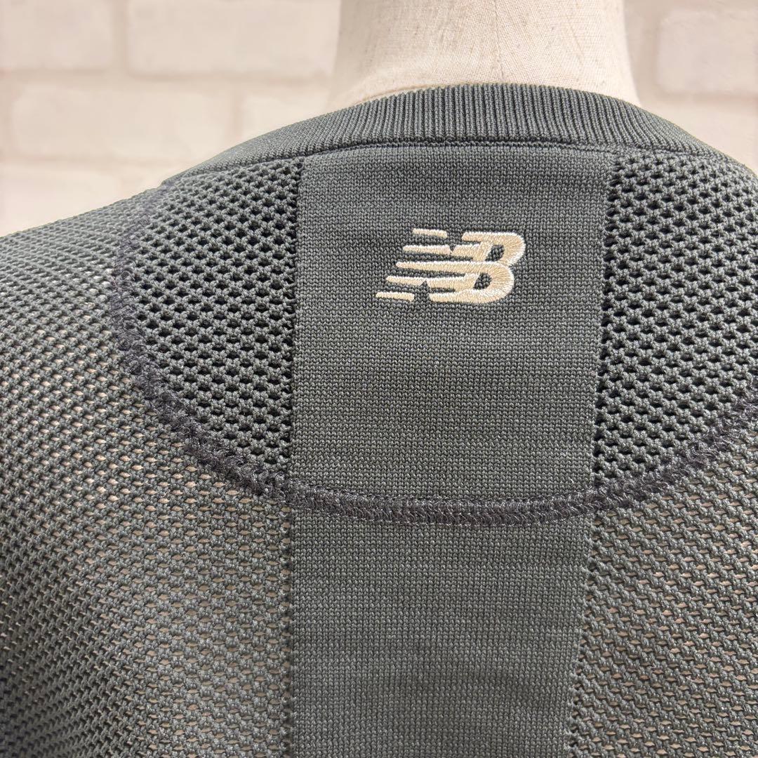 ★美品★ new balance golf メッシュジャケット M ブラック