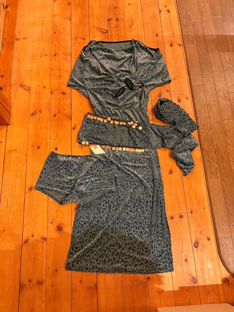 ベリーダンス バラディドレス　レッスンウェア