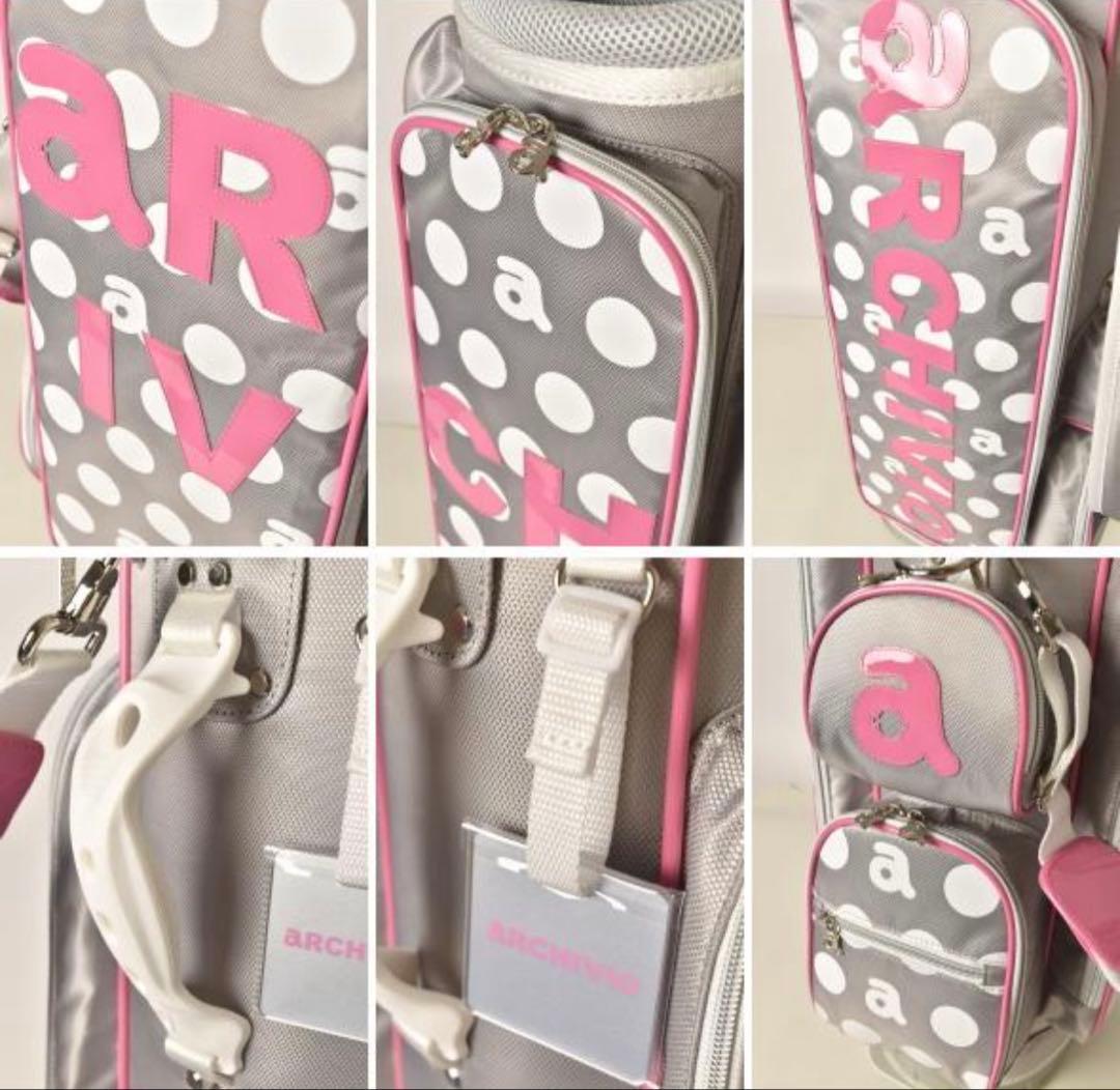 アルチビオ archivio ゴルフ 2024春夏　レディース キャディバッグ