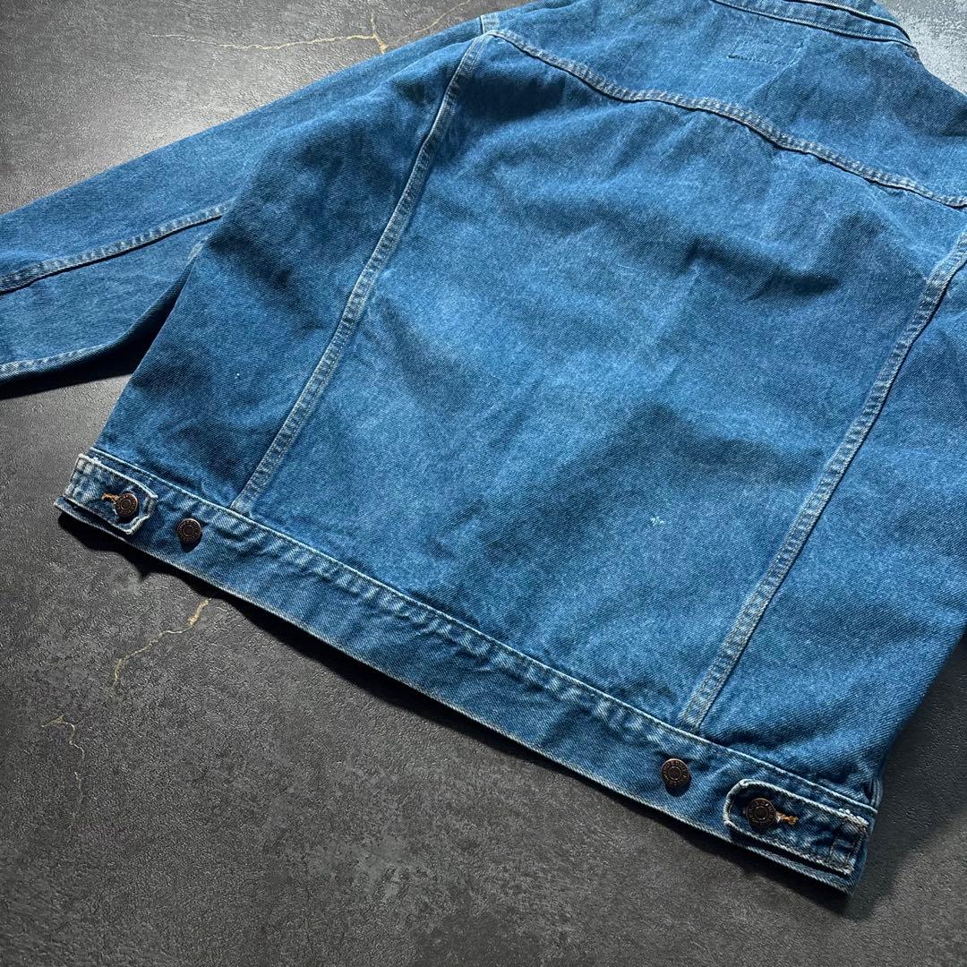 80s Eddie BauerデニムジャケットトラッカージャケットUSA製古着