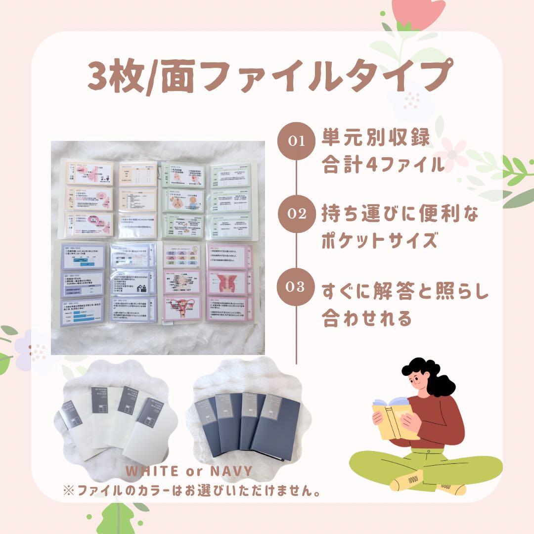 口コミ割引｜助産師学校受験｜基礎問題713問236枚｜対策カード｜情報カード