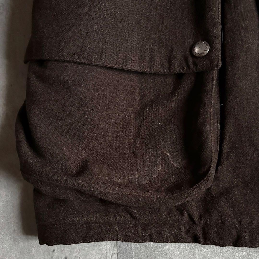 【Mackintosh】モーターサイクルジャケット　ウール　スコットランド製