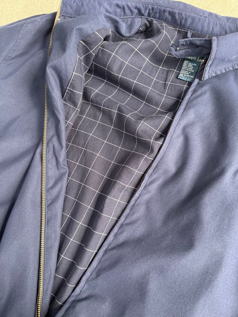 90s~00s Polo Ralph Lauren スウィングトップ ネイビー