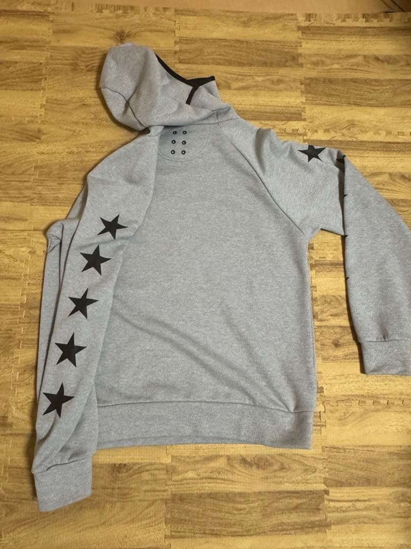 春のSALE！RUSSELUNO(ラッセルノ) パーカー　ゴルフウェア　グレーＬ