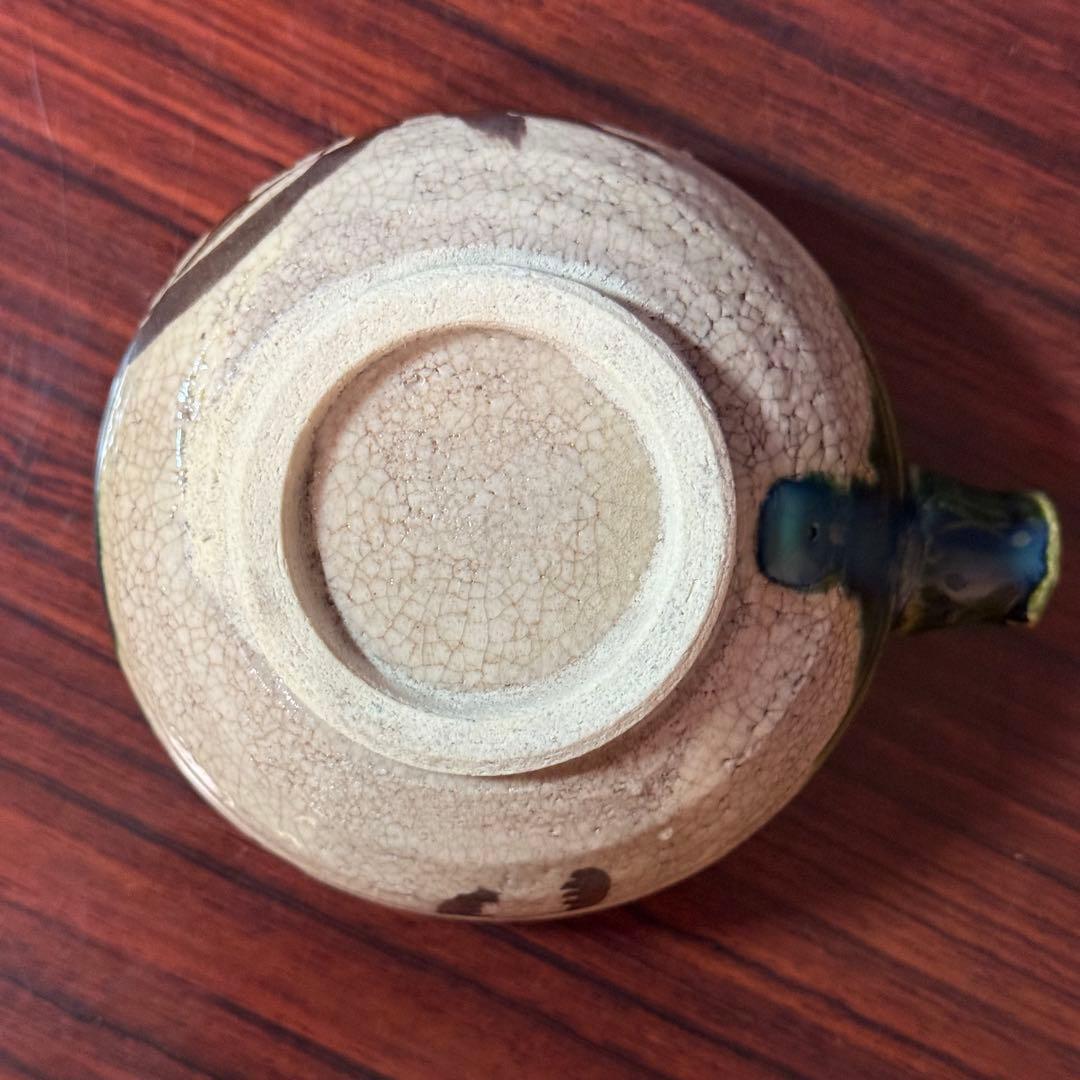 和食器 小鉢 10個セット】織部風 緑釉 片口風 デザイン 在銘あり 美濃焼風