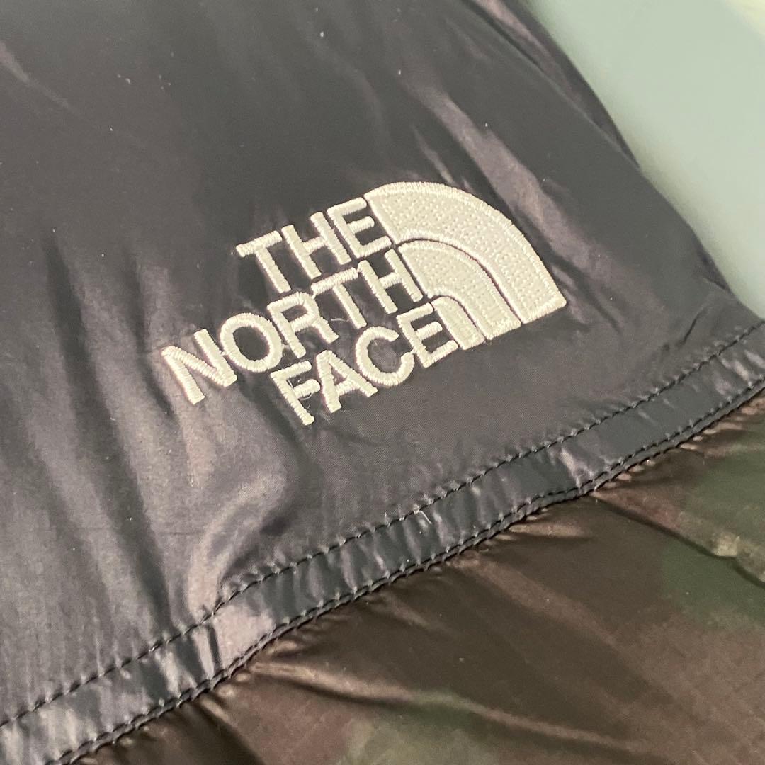【美品級】THE NORTH FACE カモフラージュ ダウンベスト　迷彩