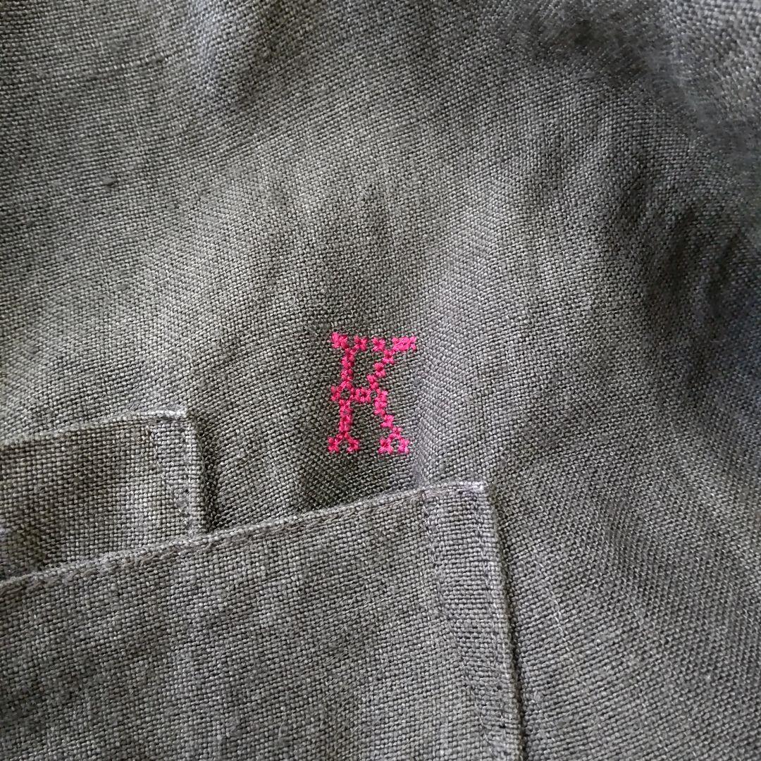 kapoc 1st.　カポック　割烹着　リネン100% 日本製