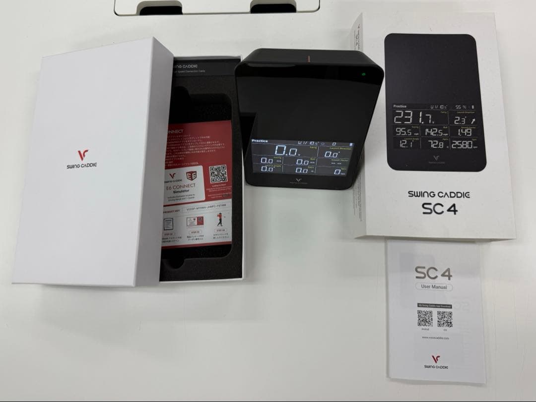 明日の朝まで大幅値引き【ほぼ新品】Voice Caddie SC4 弾道測定器