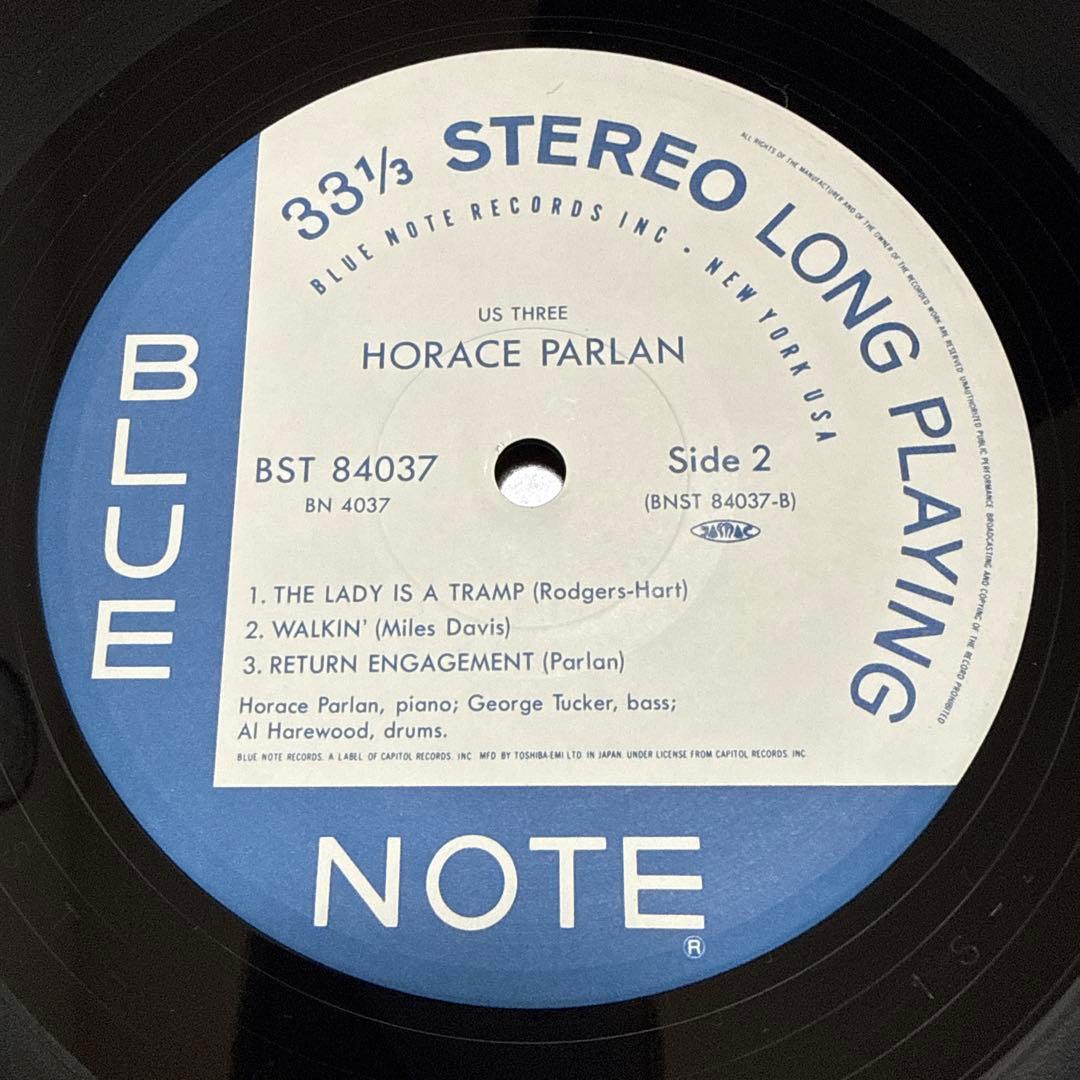 LP12in国内BN4037st ホレスパーラン/アススリー 盤ジャケ帯解説良好